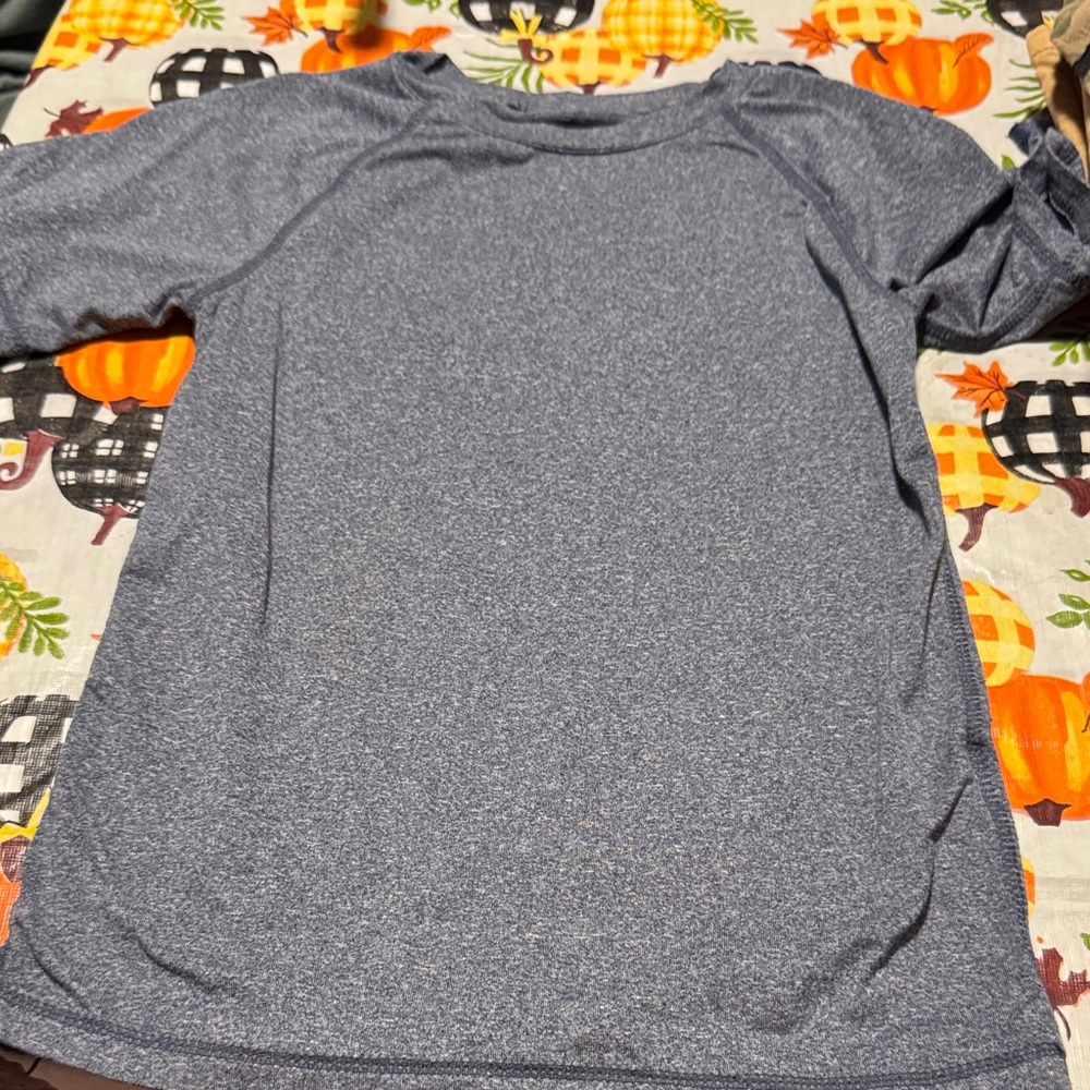 32 Degrees Kids Short Sleeve Heathered Gray Tee